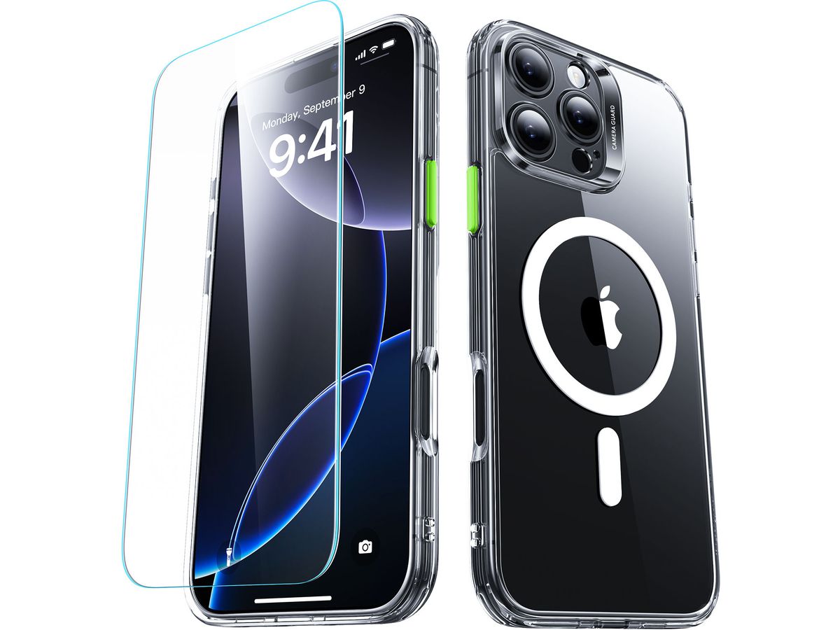 ESR Classic Hybrid Case MagSafe 1A79601 +Glass iPhone 16 Pro Clear (4894240243466)