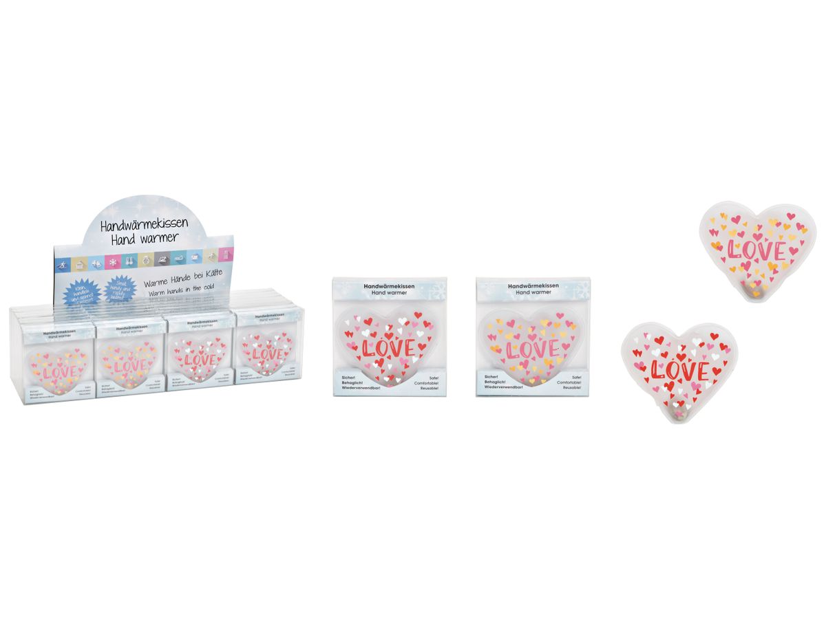 ROOST Taschenwärmer Herz 10033052 10x9x1cm (4007698385422)