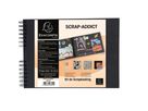 EXACOMPTA Kit Scrapbooking 32x22cm 16801E noir 70 pages (3130630168010)