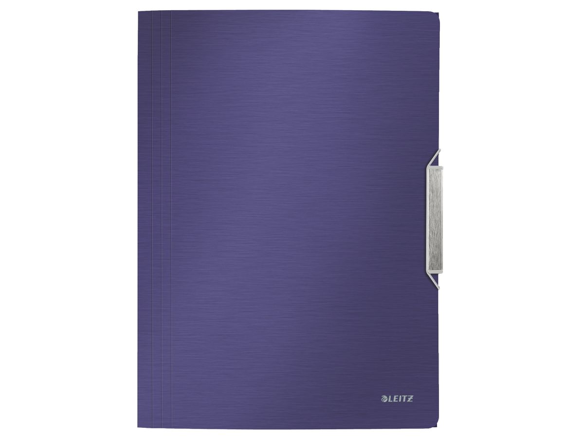 LEITZ Dossier archivio Style PP A4 39770069 titanium blu 150 fogli (4002432108015)
