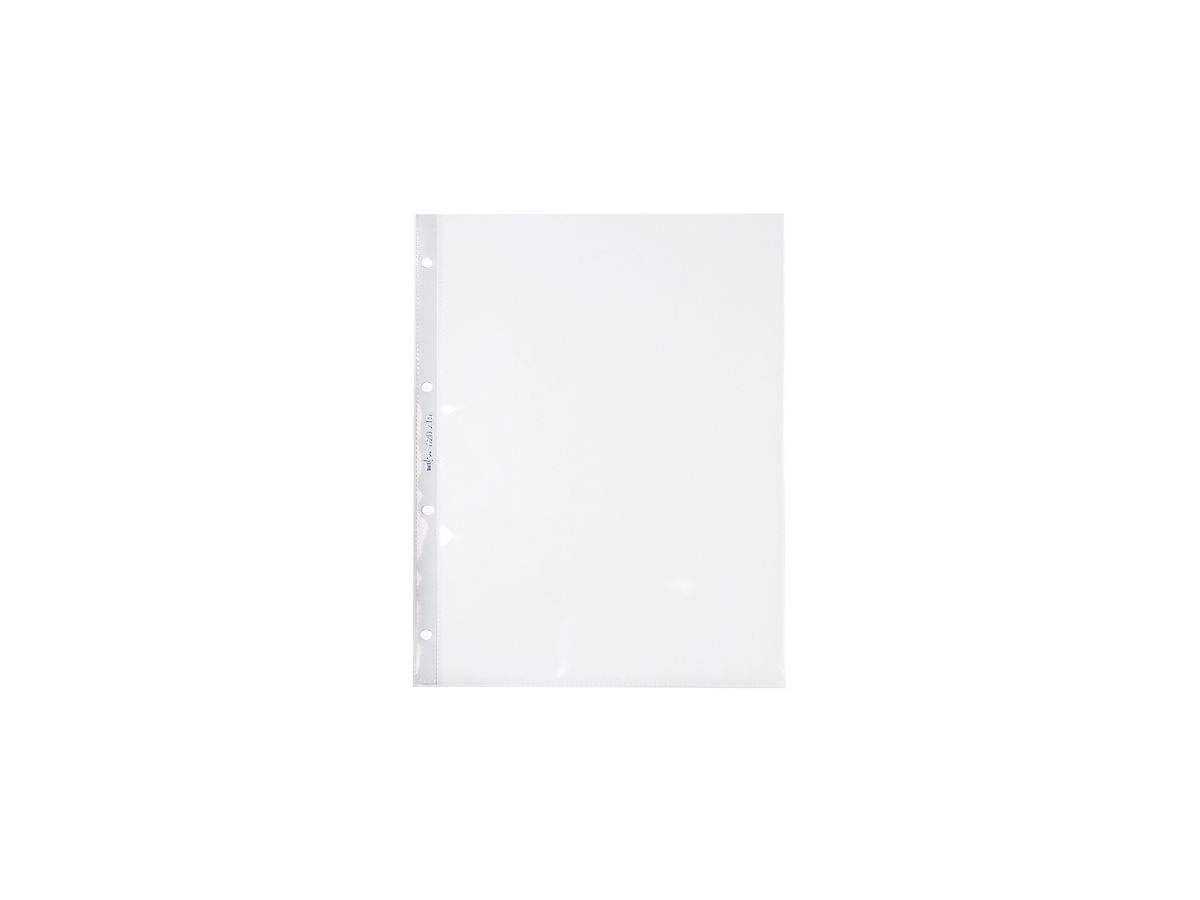 BÜROLINE Zeigetaschen PVC 140my A4 620210 transparent glatt 100 Stück (7612532035998)