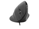 SPEEDLINK PIAVO Ergonomic Mouse USB SL-610019-RRBK vertical, rubber-black (4027301839395)