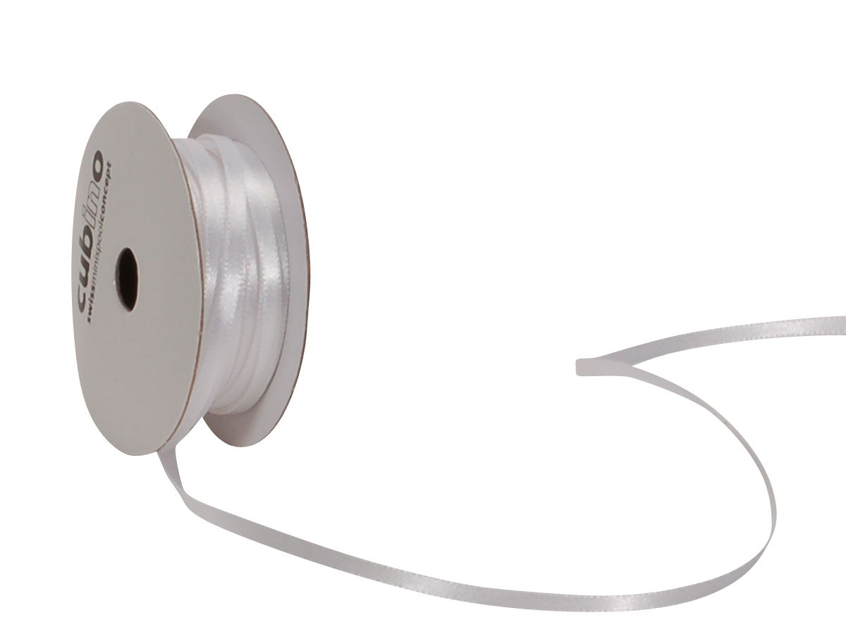 SPYK Satinband Cubino 2082.0353 3mmx8m weiss (7611475156548)