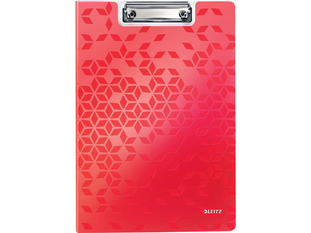 LEITZ Klemmmappe WOW A4 4199-00-26 rot (4002432135066)