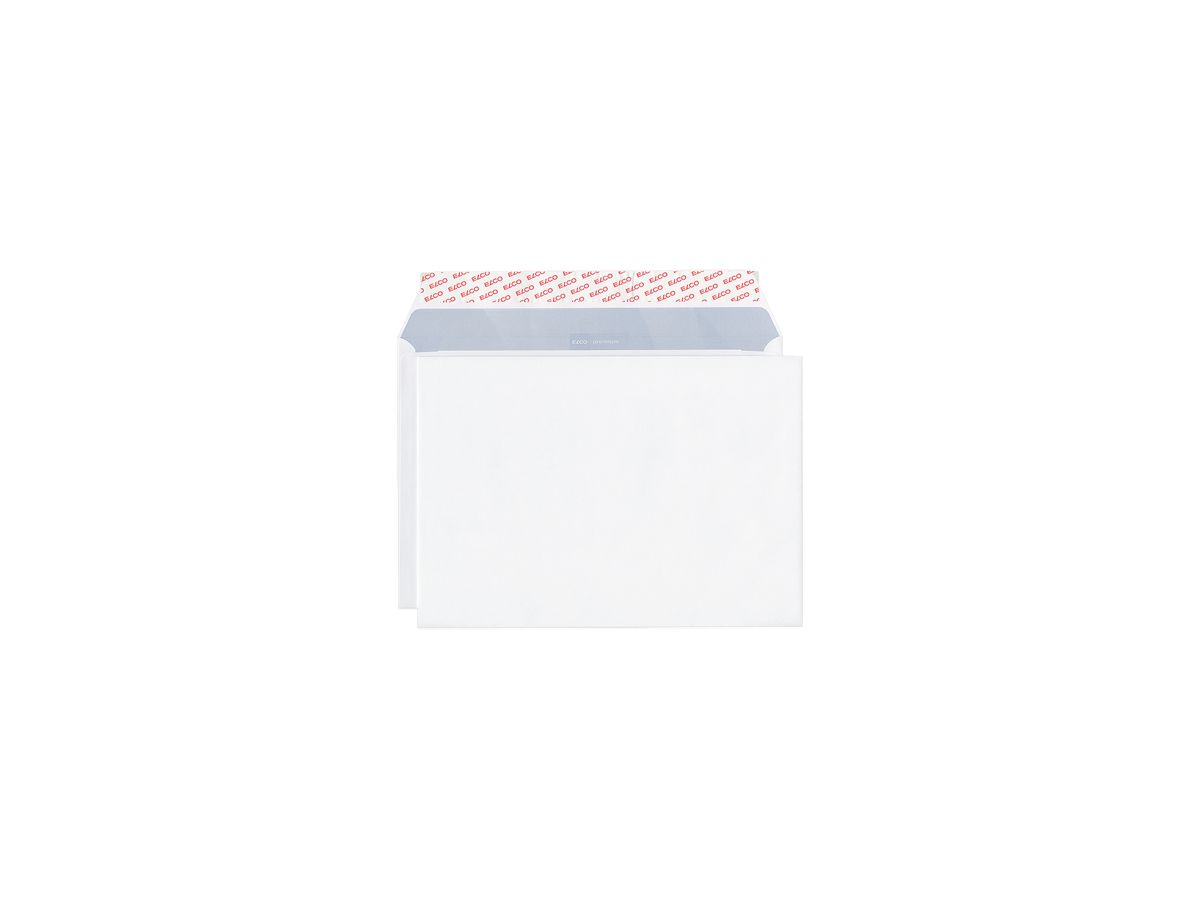 ELCO Envelope Office s. fenêtre C4 74538.12 120g, blanc, colle 50 pièces (7610425349702)