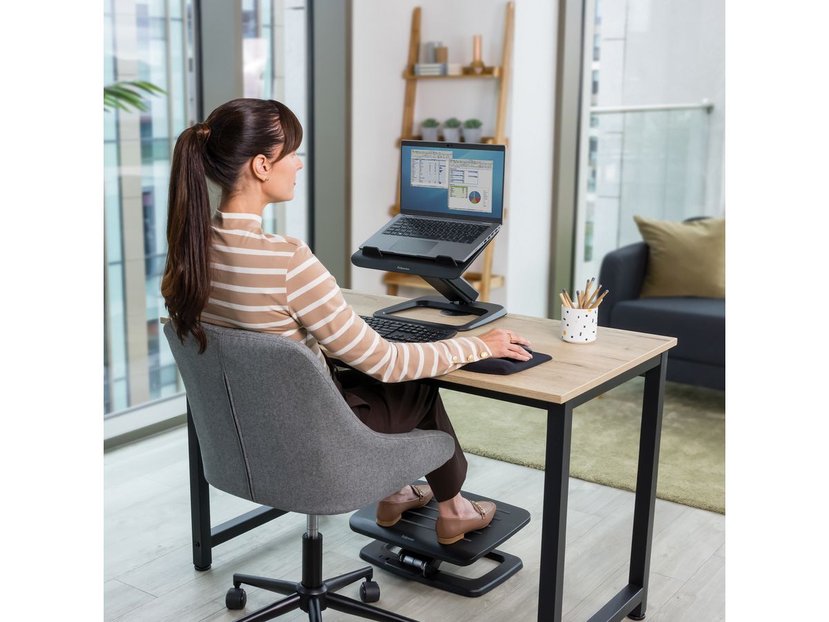 FELLOWES Fussstütze Hana LT 100016998 schwarz (0043859796106)