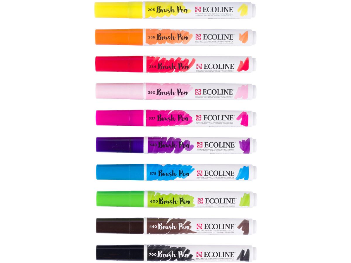 TALENS Ecoline Brush Pen Set 11509803 ass. Bright 13 pezzi (8712079518936)