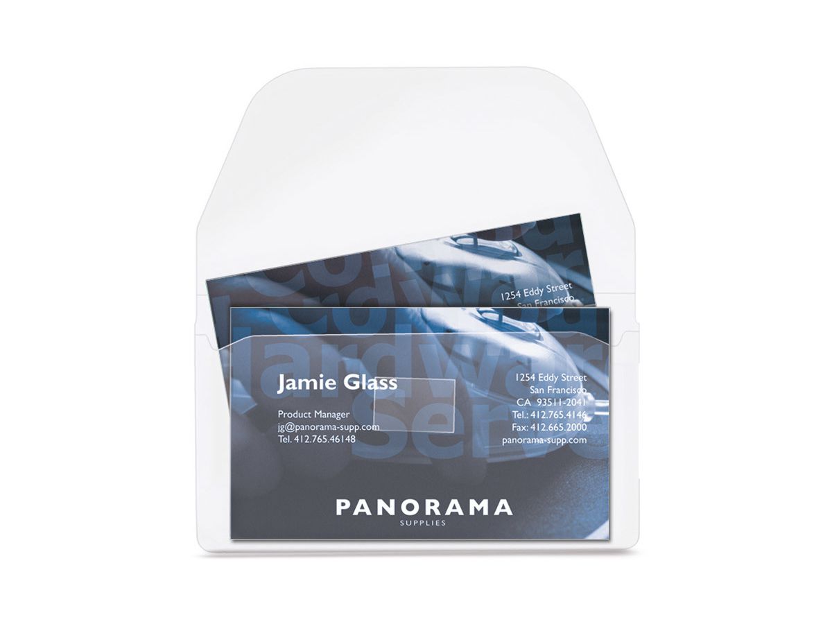 3L Visitenkartentaschen 105x60mm 6825-10 selbstklebend 10 stk. (5701193004794)