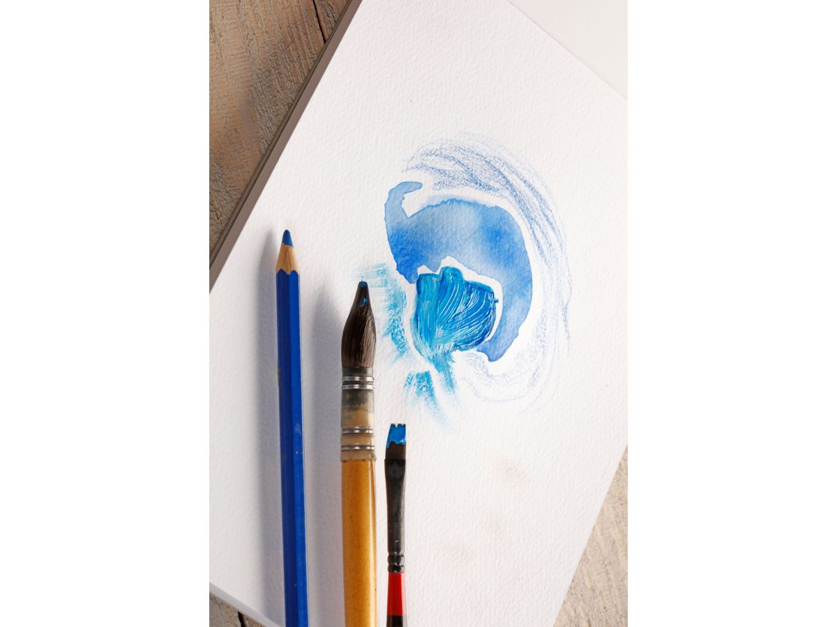 CLAIREFONTAINE Paint'On grainé A5 975048C Blanc 20 feuilles (3329689750486)