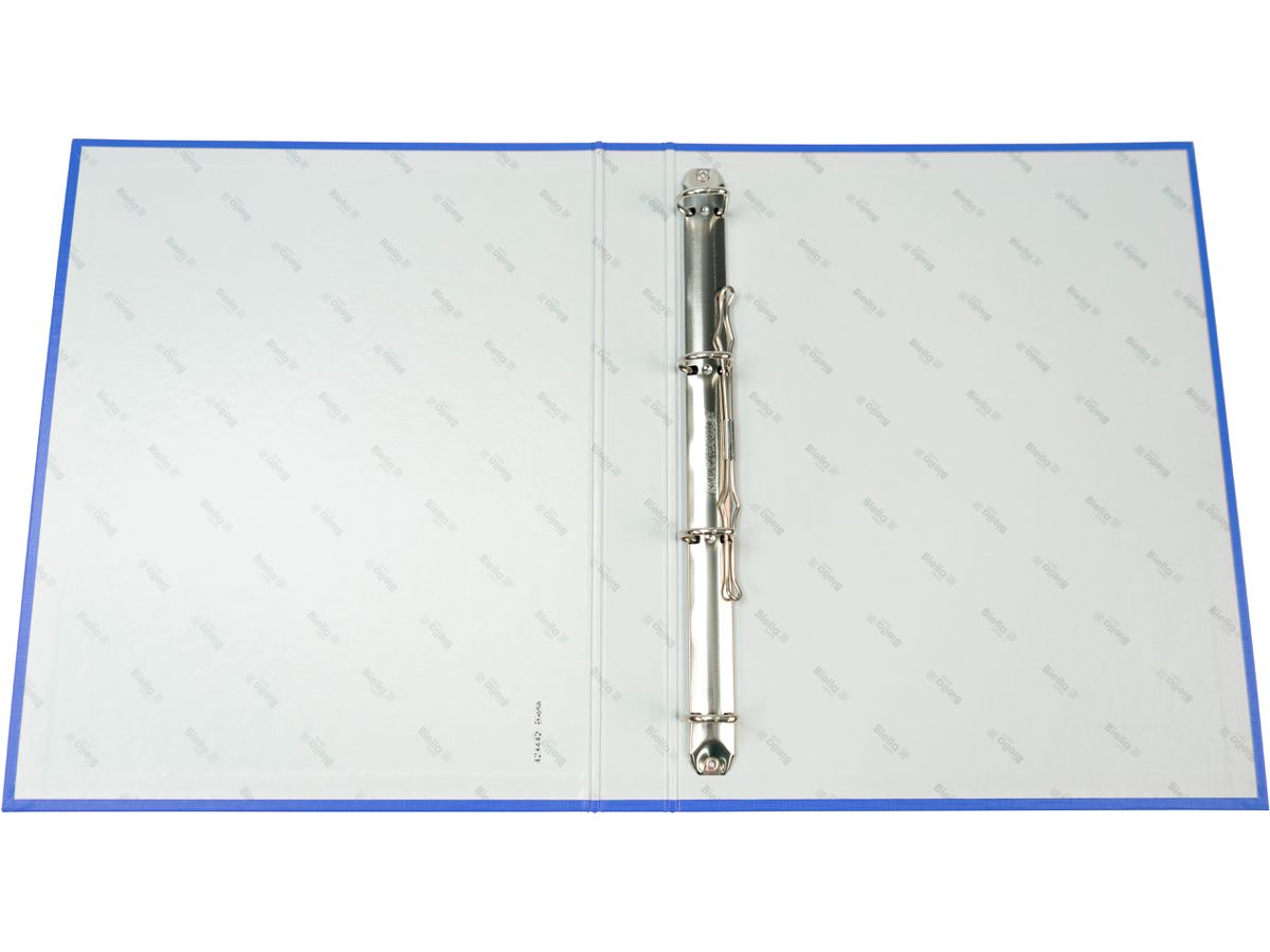 BIELLA Livre présent. Ringo-Plast 3cm 43444205U bleu 4 anneaux A4+ (7611365359943)