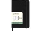 MOLESKINE Agenda Classic Pocket 2026 DHB12WN2Y26 1S/1P noir HC 9x14cm (8056999274757)