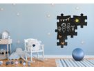 SECURIT Kreidetafel Puzzle FB-PUZZLE schwarz 40x30x1.6cm (8719075287545)