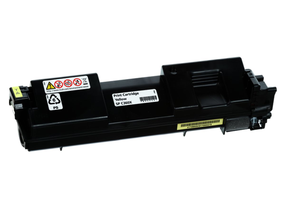 RICOH Toner yellow 408253 SP C361 9000 pagine (4961311920462)