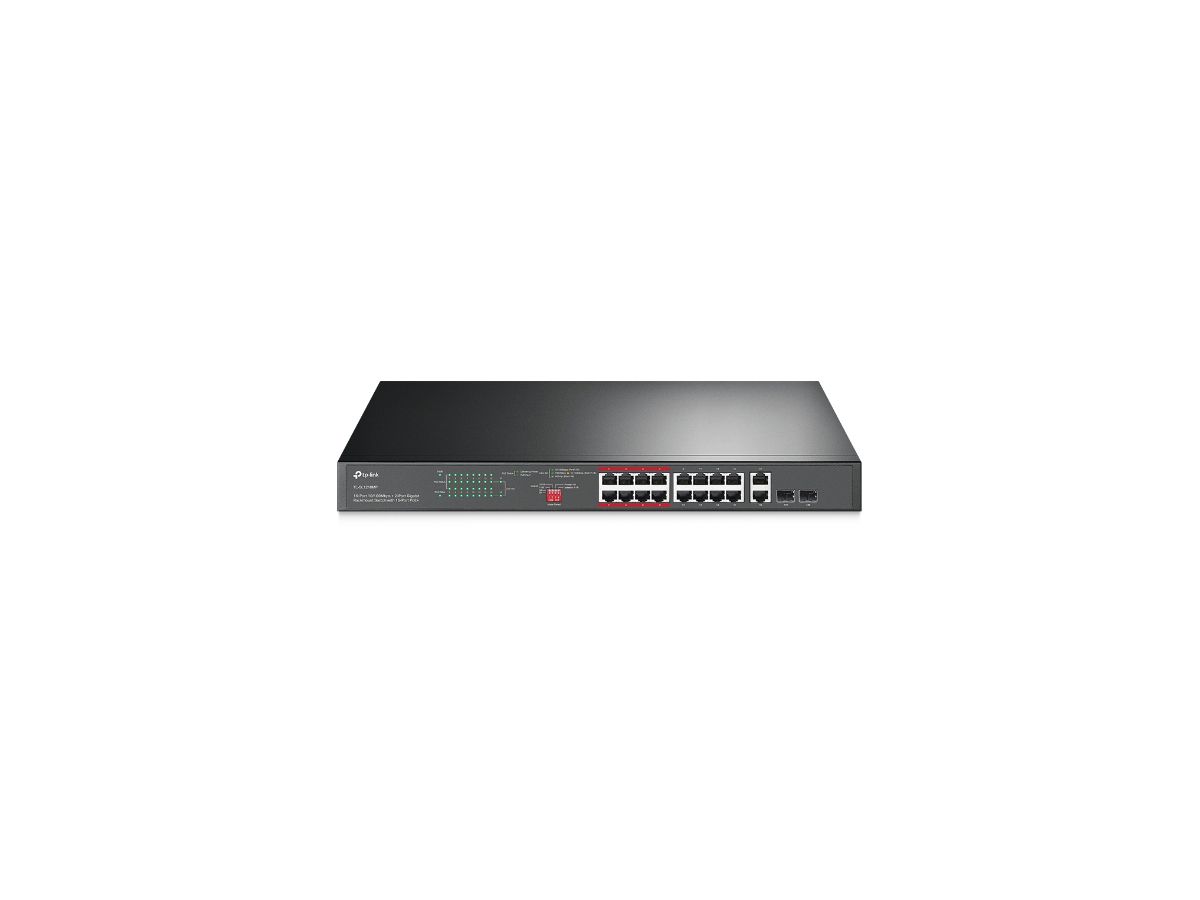 TP-LINK 18-Port Gigabit Rackmount TL-SG1218MP Switch with 16-Port PoE (6935364072155)