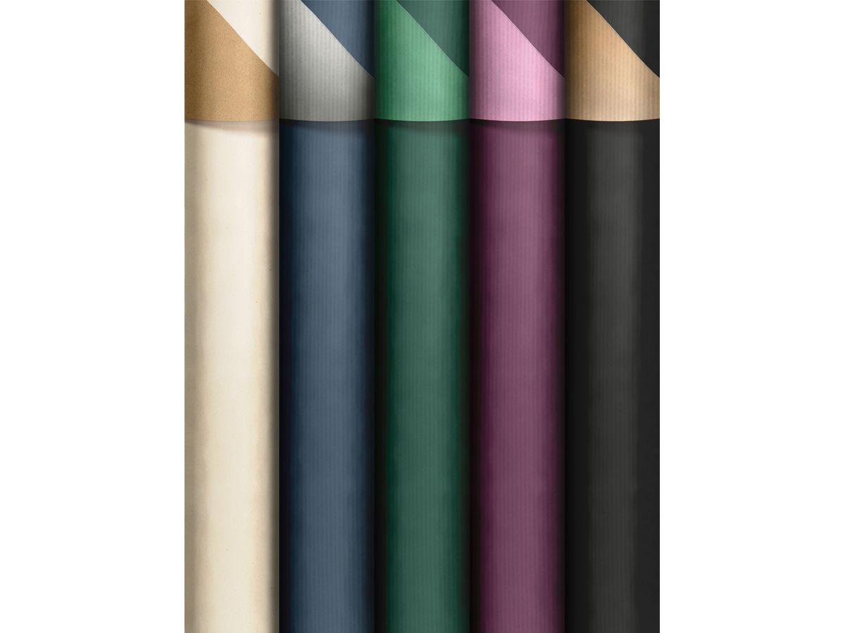 STEWO Geschenkpapier Uni double 2528148896 Double 70x150cm (7630050877906)
