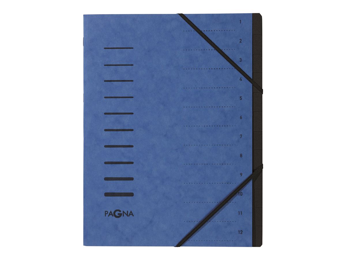 PAGNA Dossier de collection A4 40059-02 bleu 12 pcs. (4013951008045)
