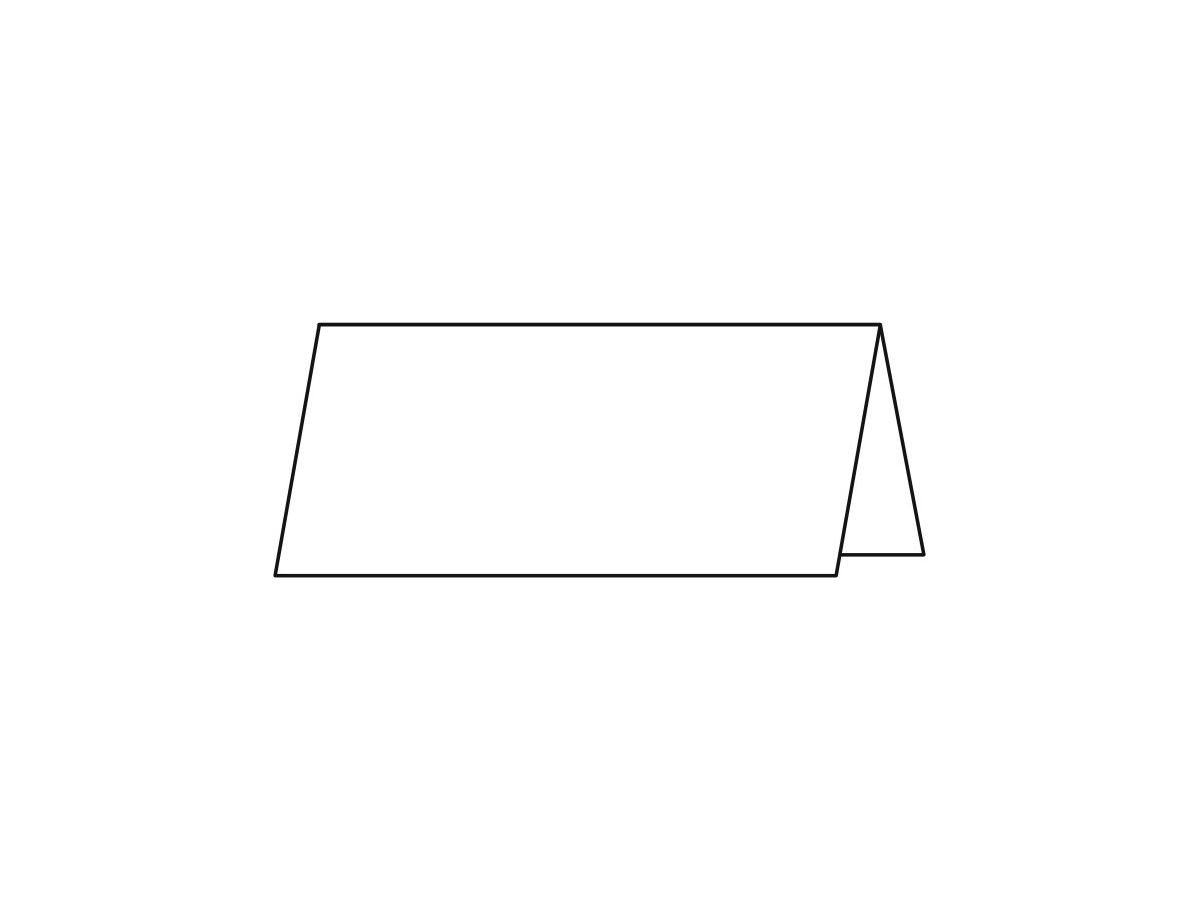 SIGEL Cartes table 94x42mm DP046 blanc, 185g 80 pcs. (4004360937057)