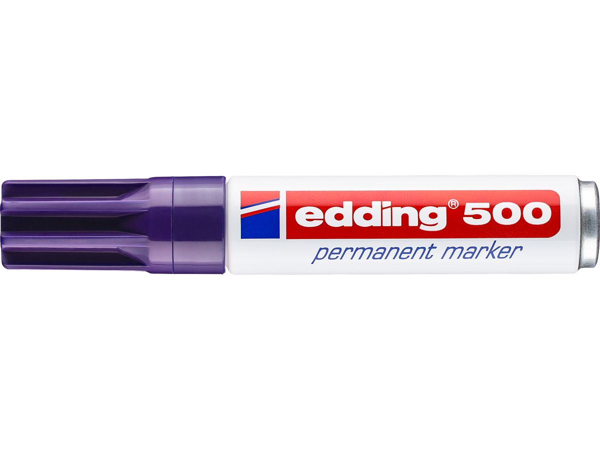 EDDING Permanent Marker 500 2-7mm 500-8 violett (4004764373703)