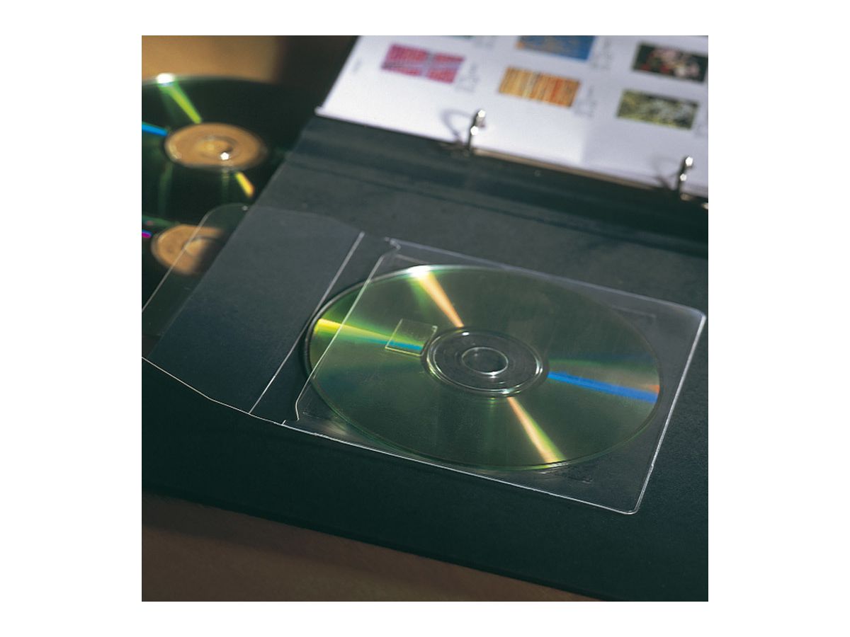 3L CD/DVD Hülle 127x127mm 6832-100 PP selbstklebend 100 Stück (5701193005210)