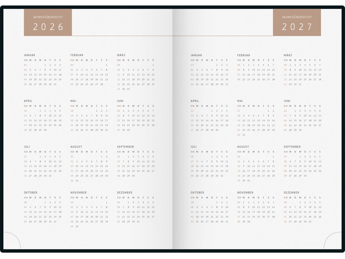 RIDOIDE Design Line 2026 7028507026.26 1J/1P Watercolor AL 14.8x21cm (4003273788749)