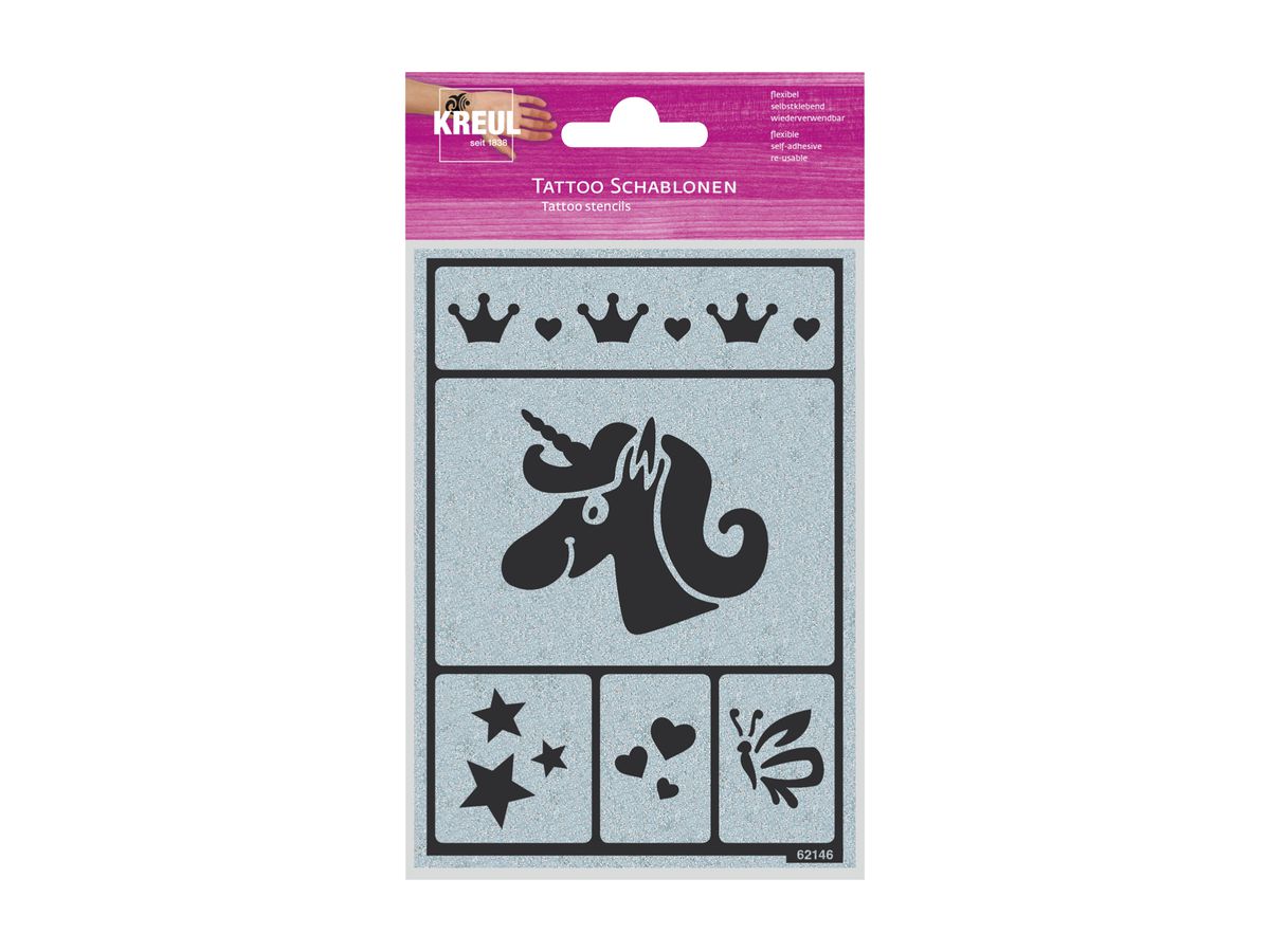 I AM CREATIVE Stencil per tatuaggi 62146 Sogno di fiaba (4000798118457)