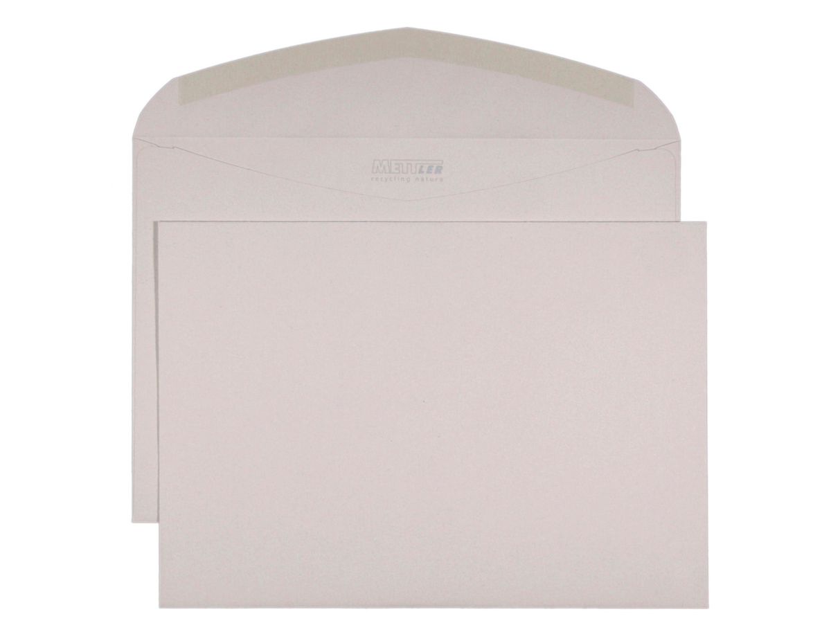 METTLER Couvert ohne Fenster C5 8156 120g, recycling 500 Stk. (7640126061375)
