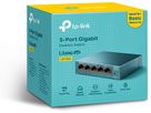 TP-LINK LiteWave 5-Port Switch LS105G 8GB RJ45 Ports, Steel Case (6935364085445)