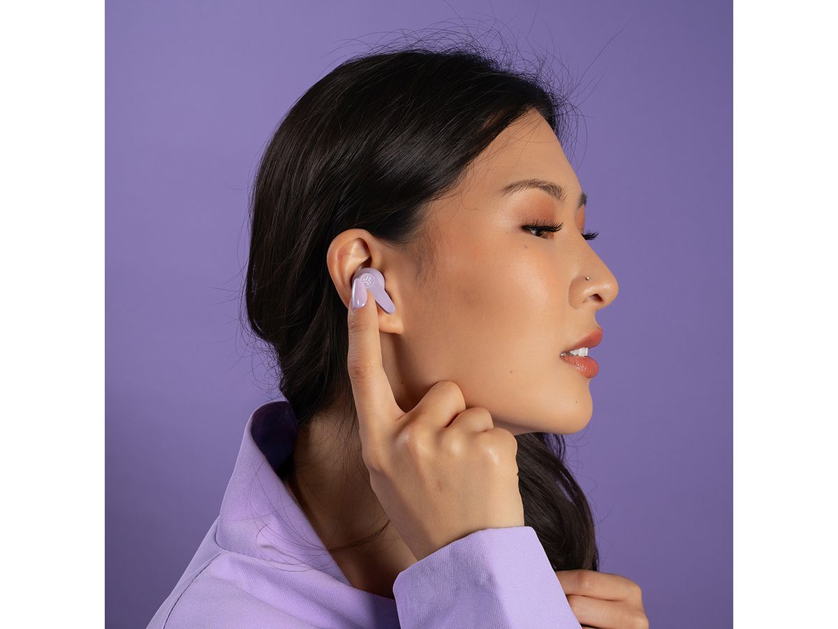 JLAB Go Pods ANC Earbuds Lilac IEUEBGOPODSRLLC124 True Wireless, Lilac (0810119073020)
