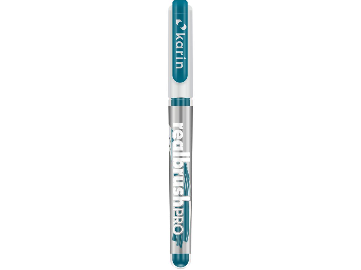 KARIN Real Brush Pen Pro 0.4mm 31Z654 turchese (5904446031268)