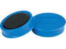 NOBO Aimant ronde 38mm 1915313 bleu 10 pcs. (5028252611350)