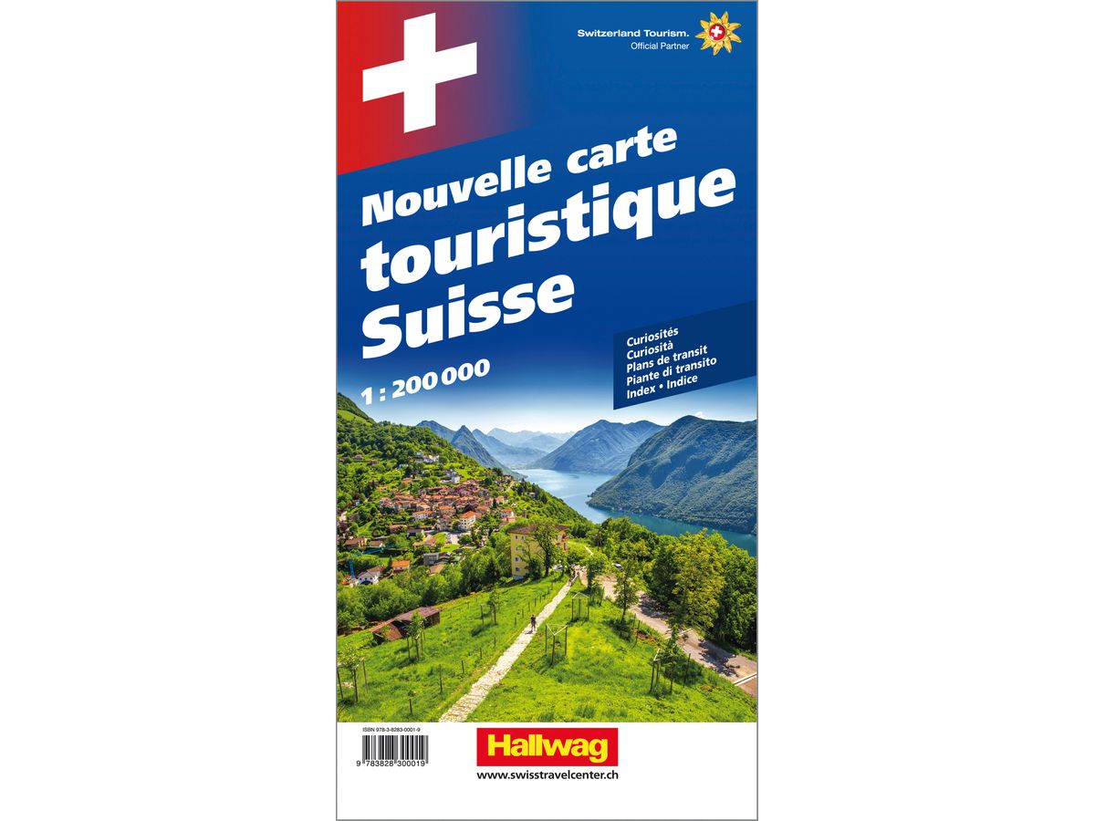 HALLWAG Neue Reisekarte 3-8283-3021- Schweiz 1:200'000 (9783828309685)