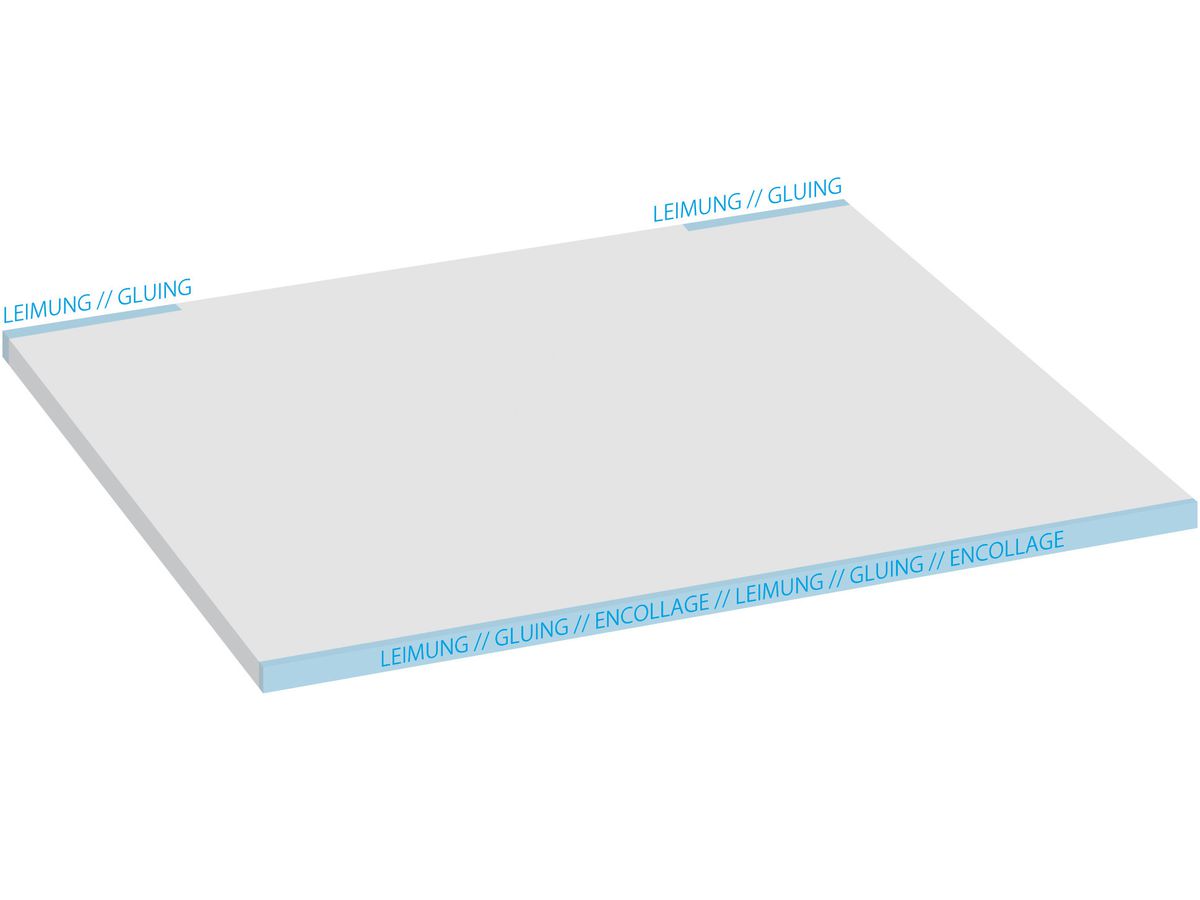 SIGEL Schreibunterlage 595x410mm HO300 weiss, blanko 30 Blatt (4004360957581)