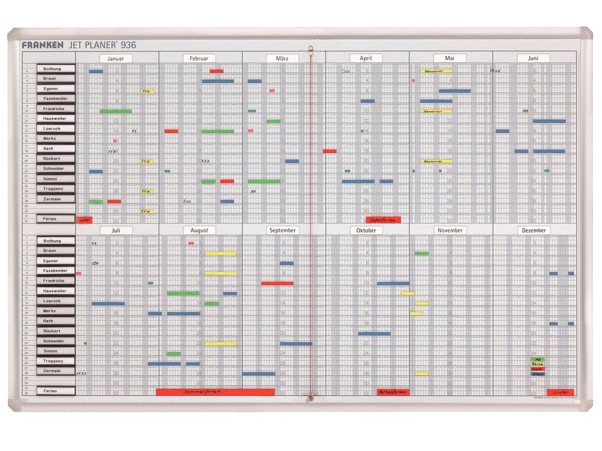 FRANKEN Planificateur pers. SJP936 90x60cm (4016946057790)