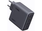 AUKEY Comet Mix 140W GaN PD PA-C6 3-Port, Wall Charger Grey (0689323788224)