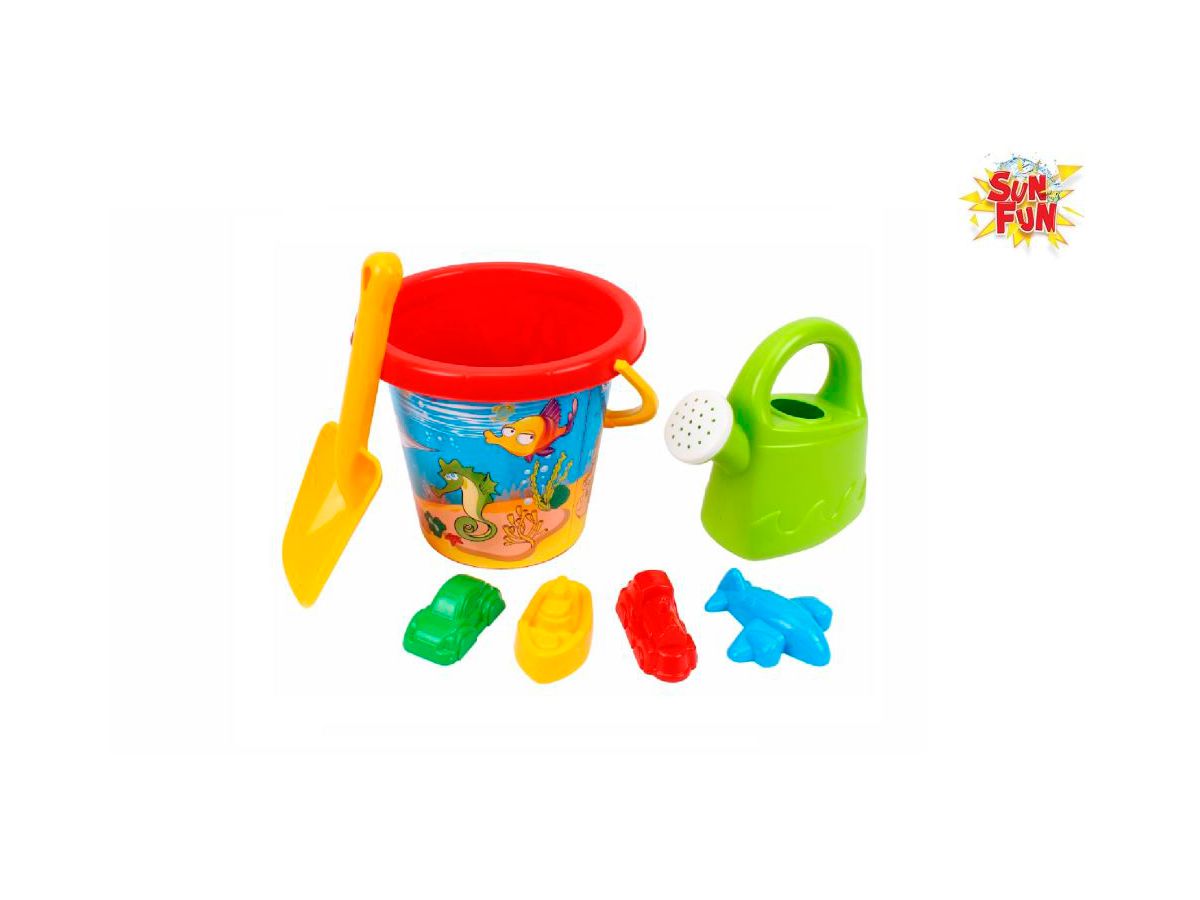 ROOST Set secchielli 24x25x30cm 720726 7 pezzi (8713219496824)