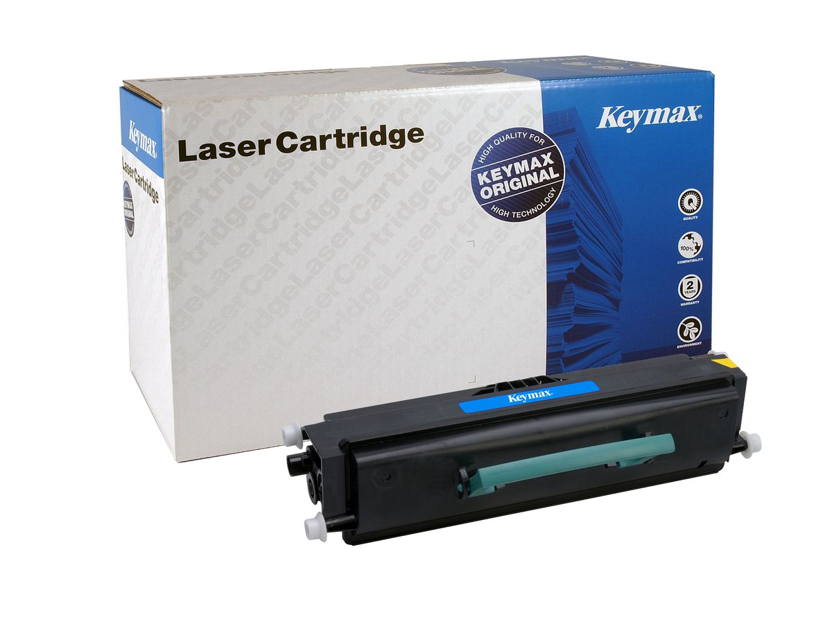 KEYMAX Cartouche CLR noir E360H21E p. Lexmark E360 9000 pages (4016807089625)