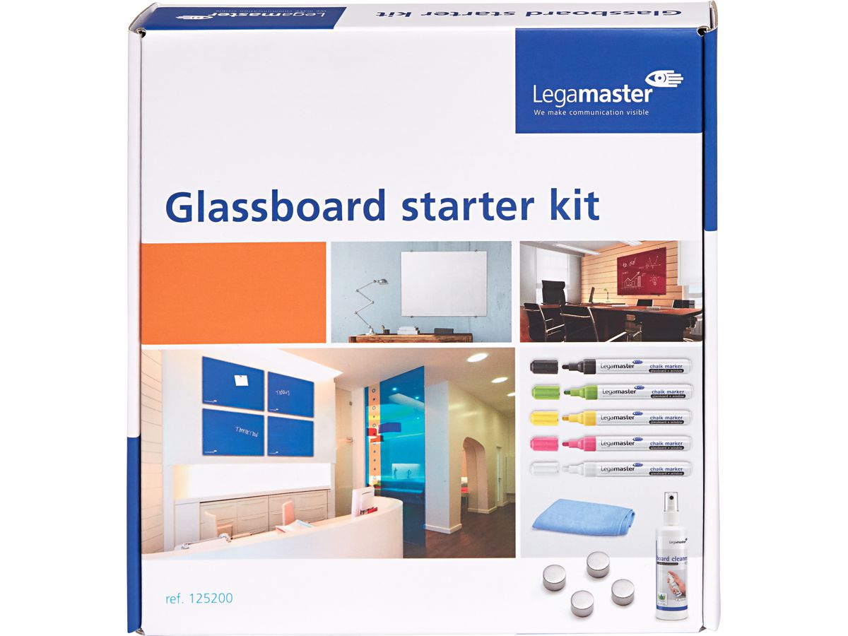LEGAMASTER Kit de base 7-125200 pour tableau en verre 11p (8713797078672)