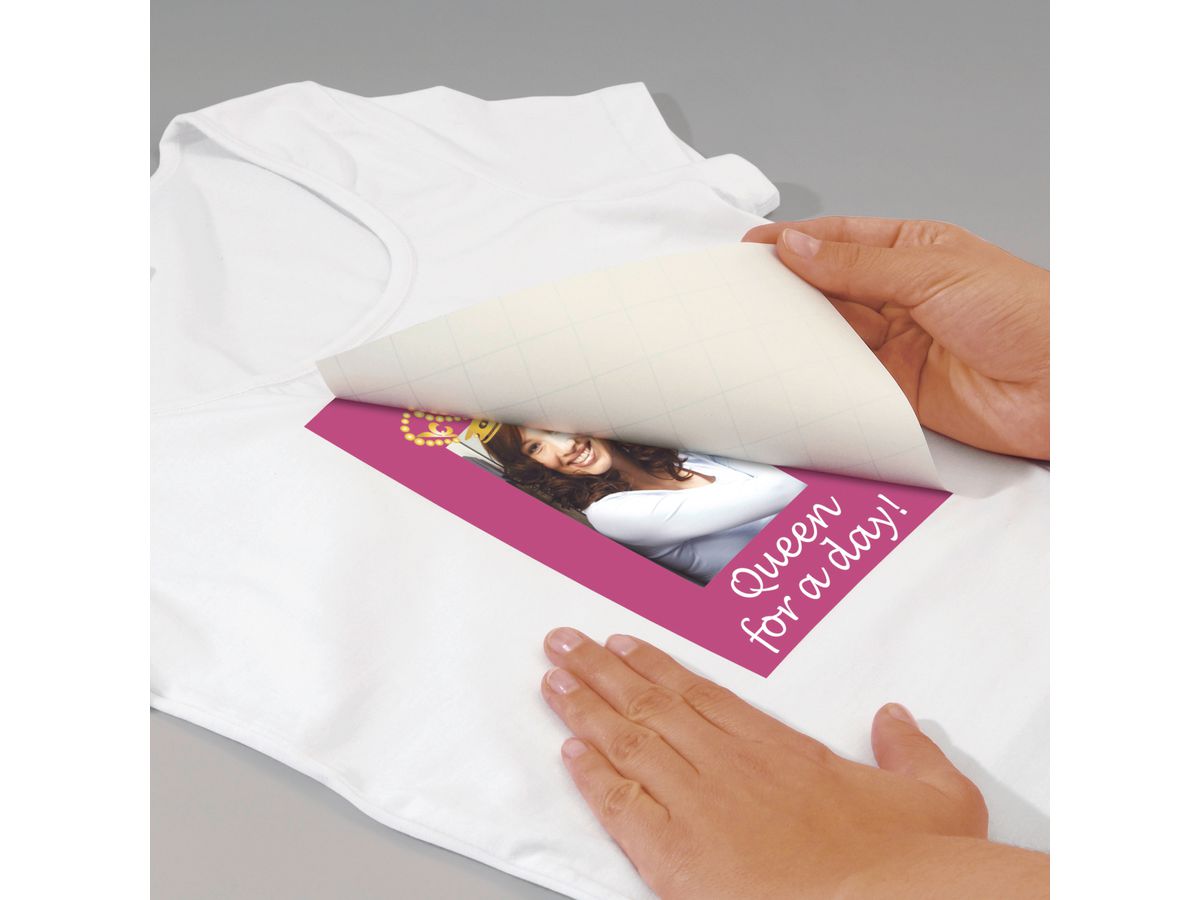 SIGEL Inkjet-Transfer T-Shirt A4 IP651 helle Textilien 10 Blatt (4004360991998)