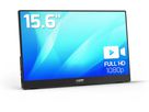 PORT Portable Monitor 15.6, 1080p 902101 Full HD LCD, USB-C, HDMI, (3567049021016)