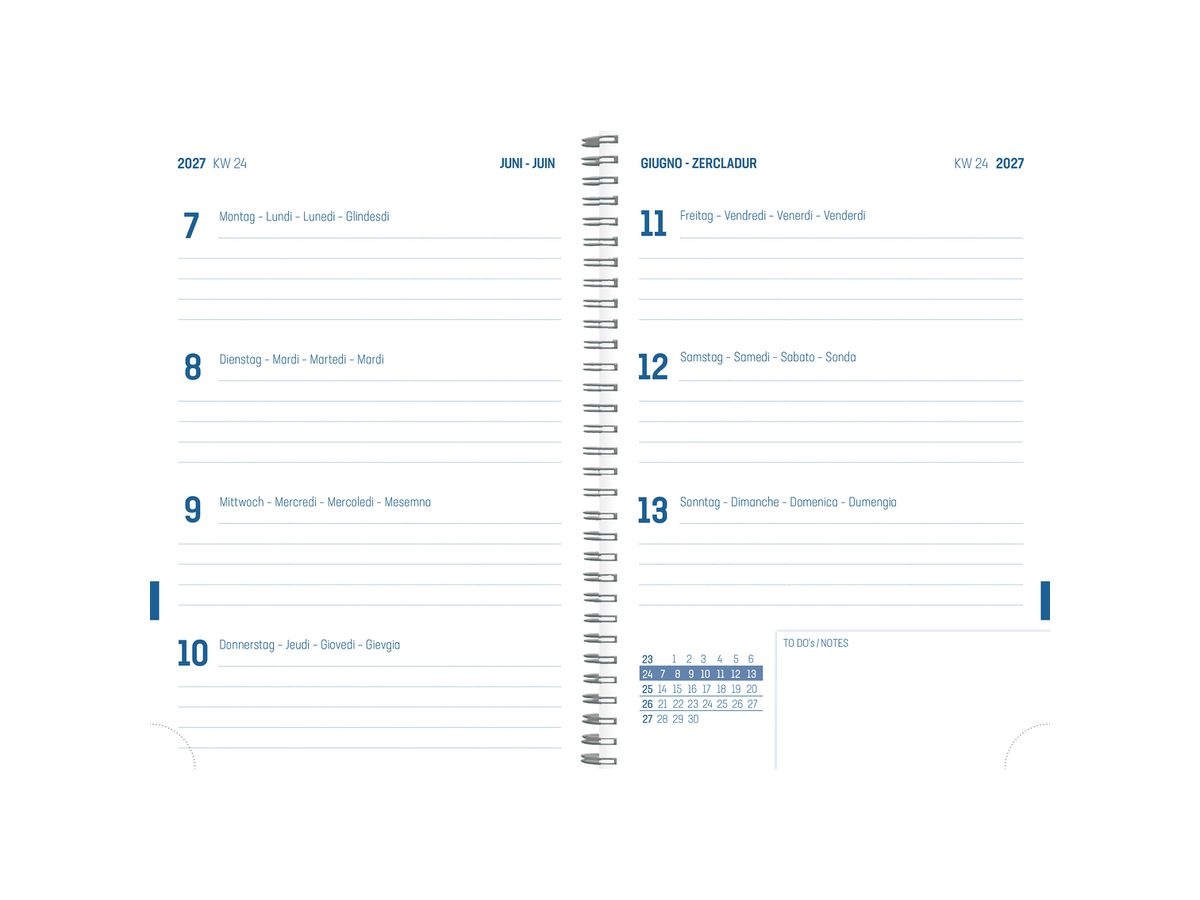 SIMPLEX Schüleragenda Colors 26/27 40130S3.27 1W/2S 17M blau ML 14.8x21cm (7611468041813)