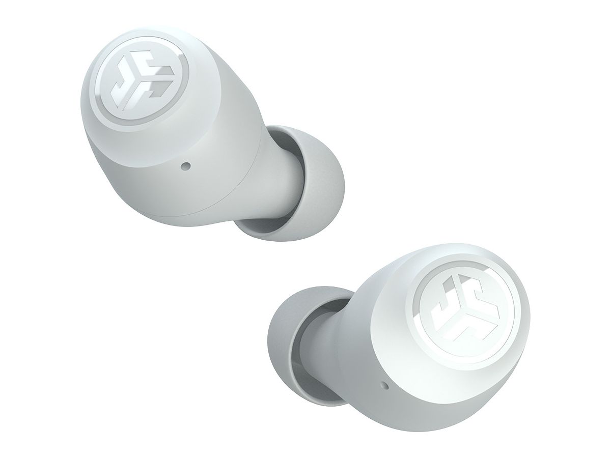 JLAB Go Pop+ Earbuds IEUEBGAIRPOPRWHT124 True Wireless, White (0810119072412)