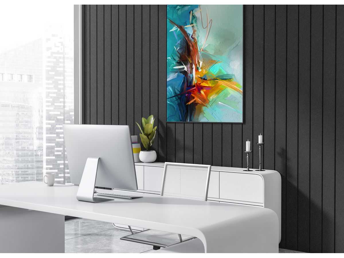 SUONO Pannelli parete 240x120x1.2cm 3411.U12.4451 STRUCTURE, marrone 2 pezzi (7640439765731)