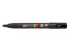 POSCA Marker 0.9-1.3mm PC-3M BLACK schwarz, Rundspitze (4902778915776)