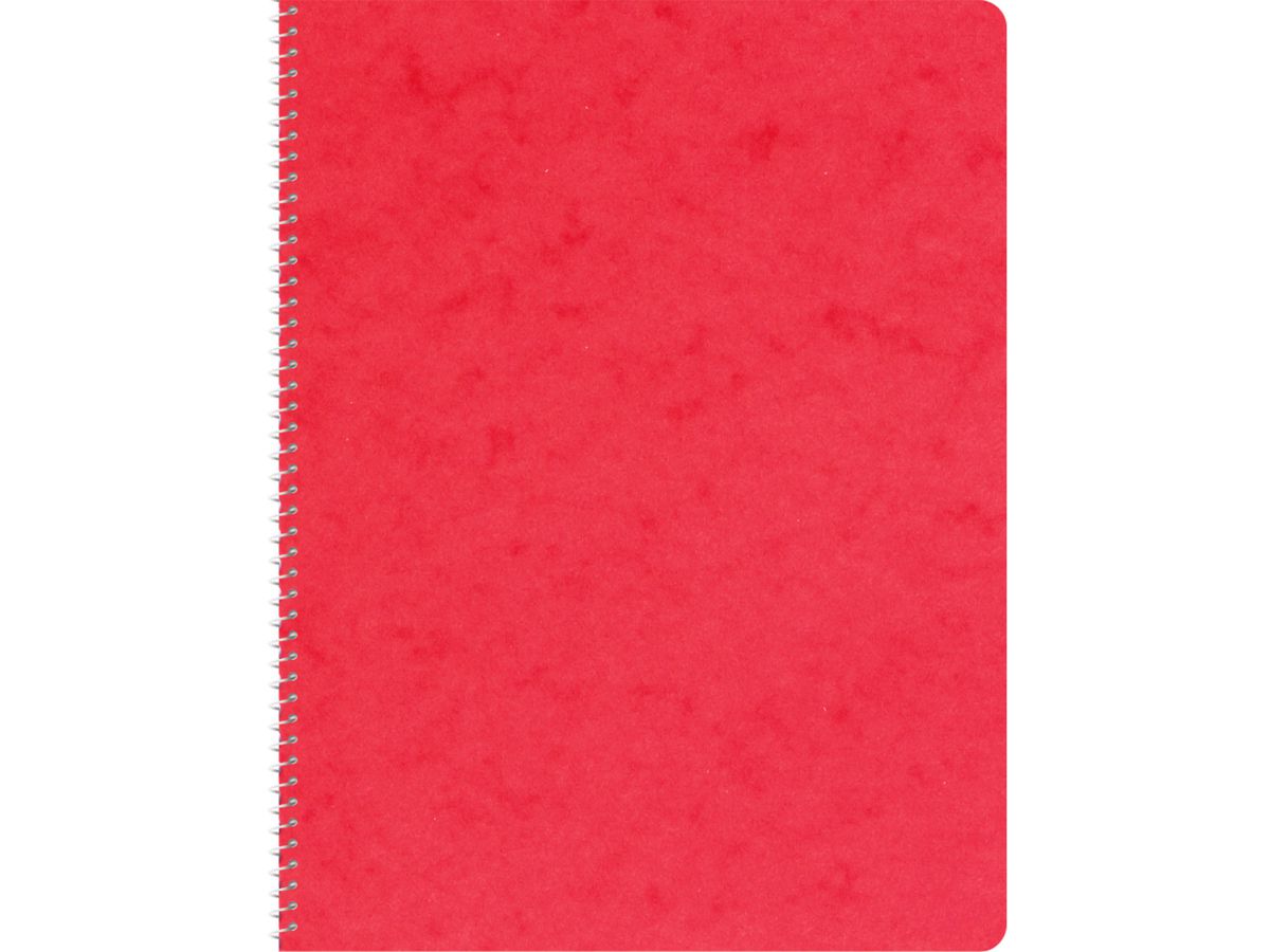 NOVOOO Spiralheft ass. 17.5×22cm 729782 liniert, 8mm, 70g 48 Blatt (9010729086804)