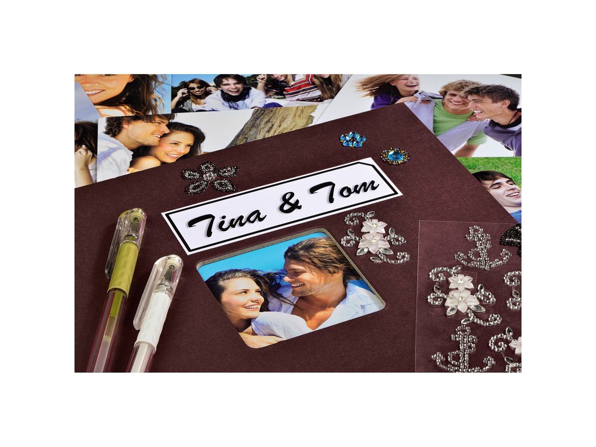 HAMA Album Fine Art 90149 280x240mm, bordeaux 25 pages (4007249901491)