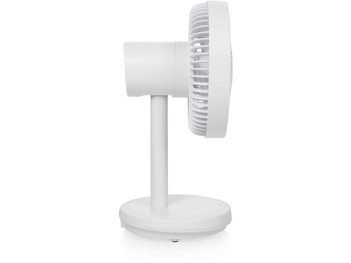 TRISTAR Tischventilator 16.5cm VE-5841 weiss, USB, Akku (8713016105226)