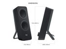 LOGITECH Z207 BT PC-Speakers 2.0 black 980-001295 (5099206075023)