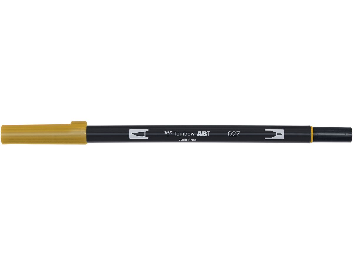 TOMBOW Dual Brush Pen ABT 027 ocra scuro (4901991901146)