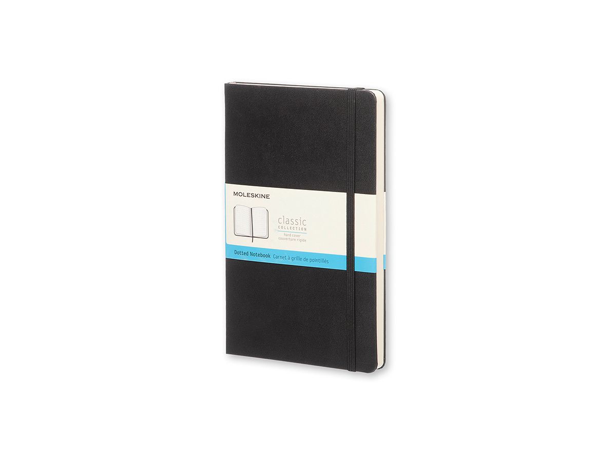 MOLESKINE Notizbuch L A5 892703 Punkte schwarz (8051272892703)