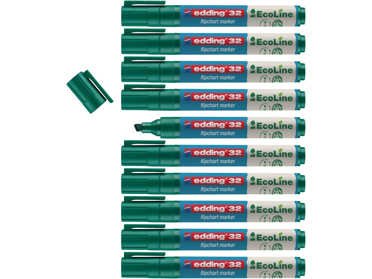 EDDING Flipchart Marker 32 1-5mm 32-4 grün (4004764947010)